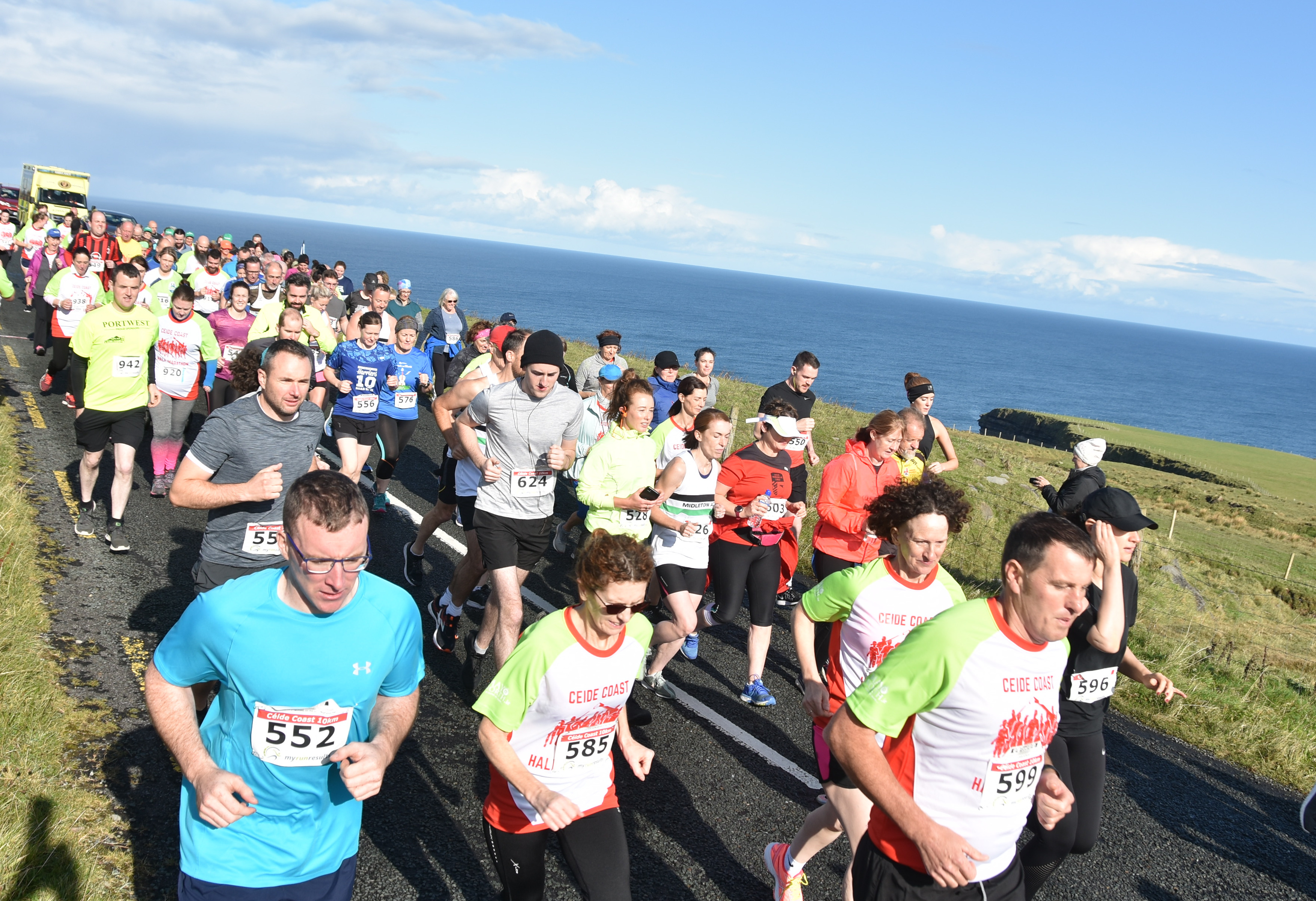 The Céide Coast Half Marathon & 10k Coastal Challenge Events On In